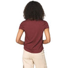 Women's Another Love "Elaina" Red Leather T-shirt VCWV5024BRX