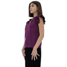 Women's another Love Royal Plum Nura Blouse VCWV5281RYP