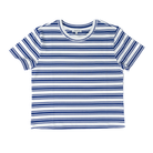 Women's Another Love Shayma Navy and White T-shirt VCKN1761NVW