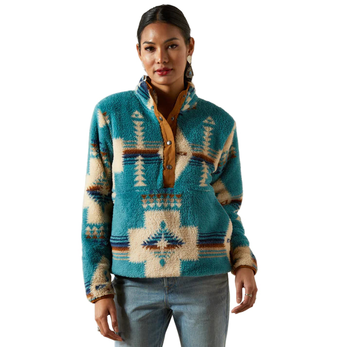 Women's Ariat Berber Snap Front Sweatshirt 10062613