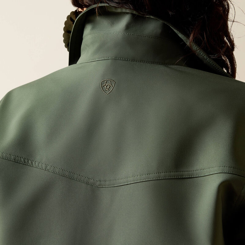 Women's Ariat Duck Green Wagoner Lightweight Jacket 10071121