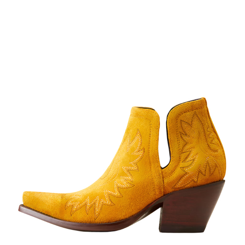 Women's Ariat Gilded Suede Dixon Western Bootie 10046865