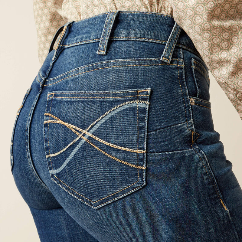 Women's Ariat High Rise Jessica Boot Cut Jeans 10053530 - Crazy House Western Wear