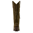 Women's Ariat Soft Olive Suede Casanova X Toe Western Boot 10074323