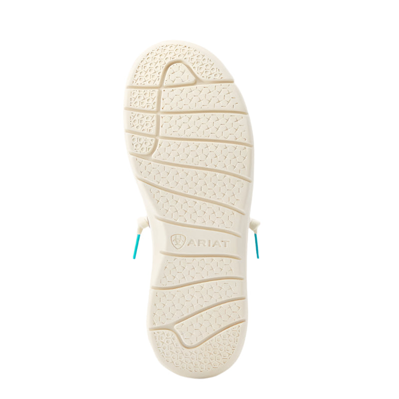 Women's Ariat Turquoise Serape Print Hilo Shoe 10044590