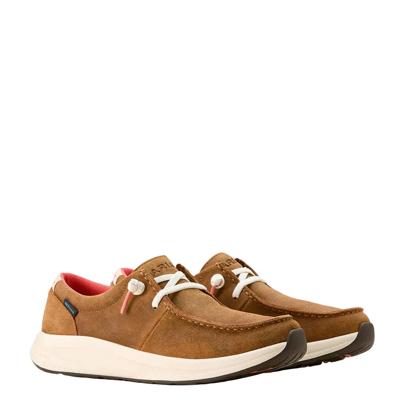 Women's Ariat Weathered Honey Buckeye Waterproof Shoe 10053830