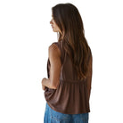 Women's Aura Pleated Front Top