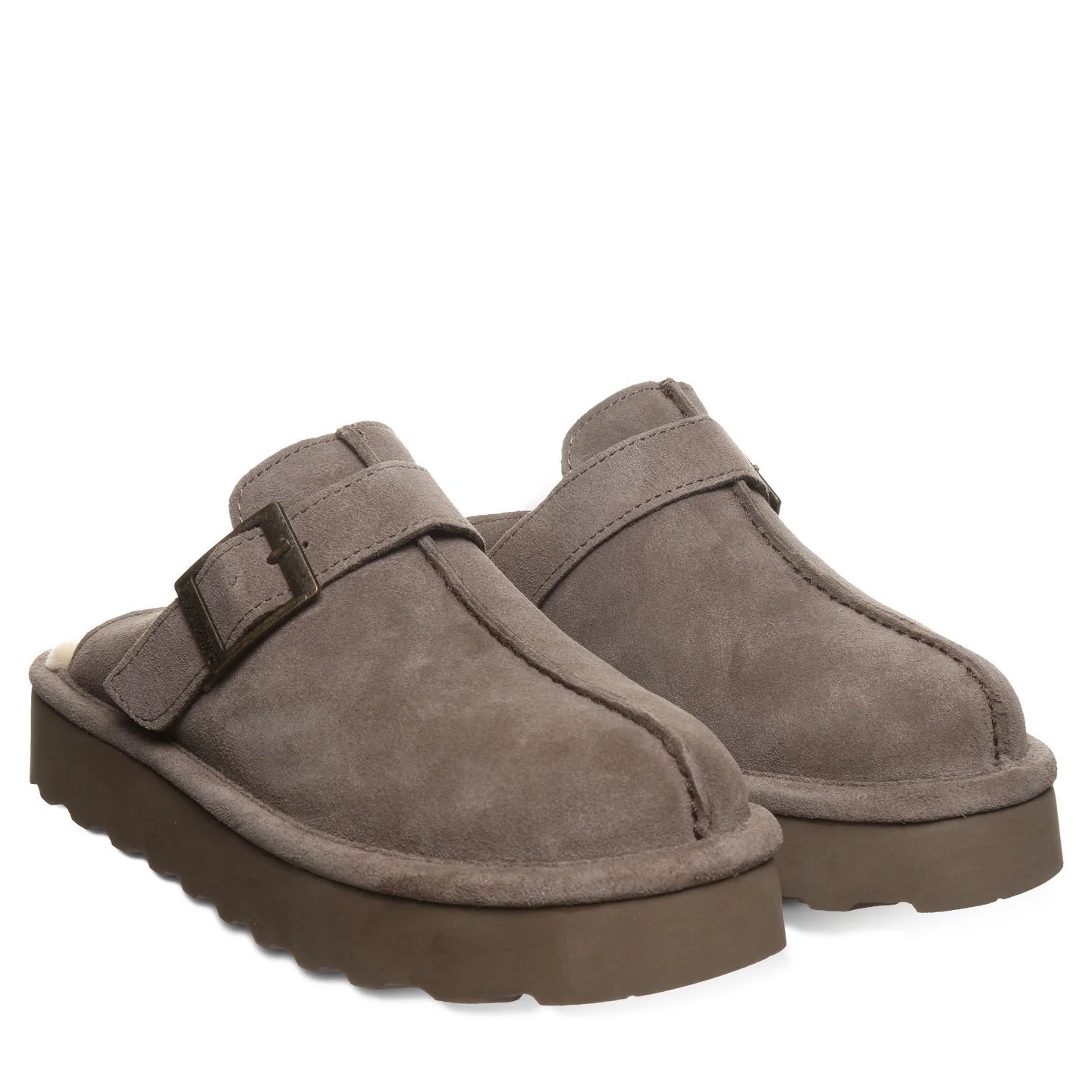 Women's Bearpaw Moxie Platform Lo Morel Slip On Shoes 3344W-248