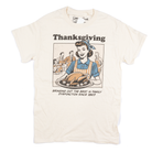 Women's Beige "Family 1863 Thanksgiving T-shirt