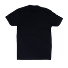 Women's Black T-shirt with Neon Pink Steer on the Front