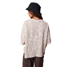 Women's Camo Ribbed Loose Fit Shirt PT51002