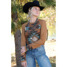 Women's Cinch Brown Southwest Sweater CTK7522001