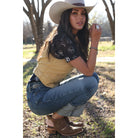 Women's Cinch Gold Sleeveless Vest CTV7532001