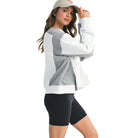 Women's Colorblock Terry Pullover Sweatshirt 9106GK