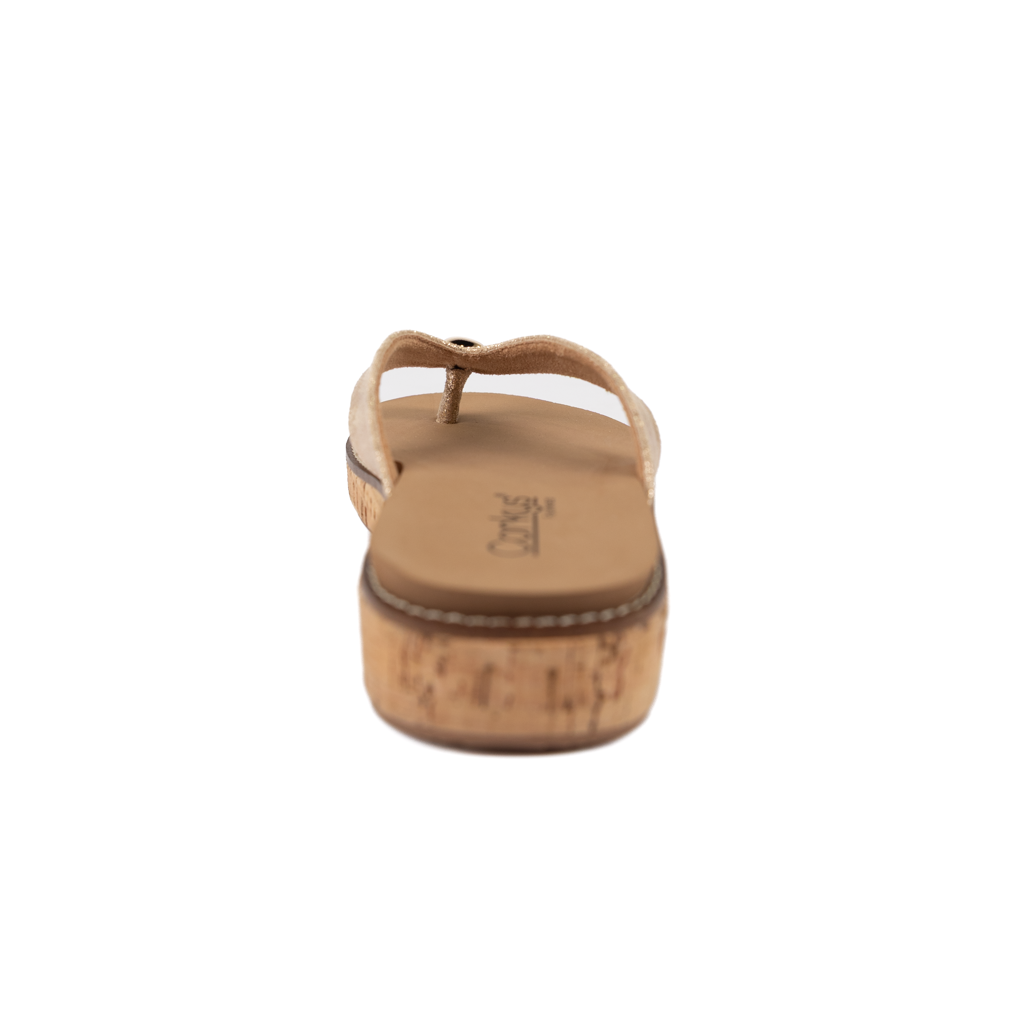 Women's Corkys Gold Off the Deep End Flip Flops 41-0737-GOLD