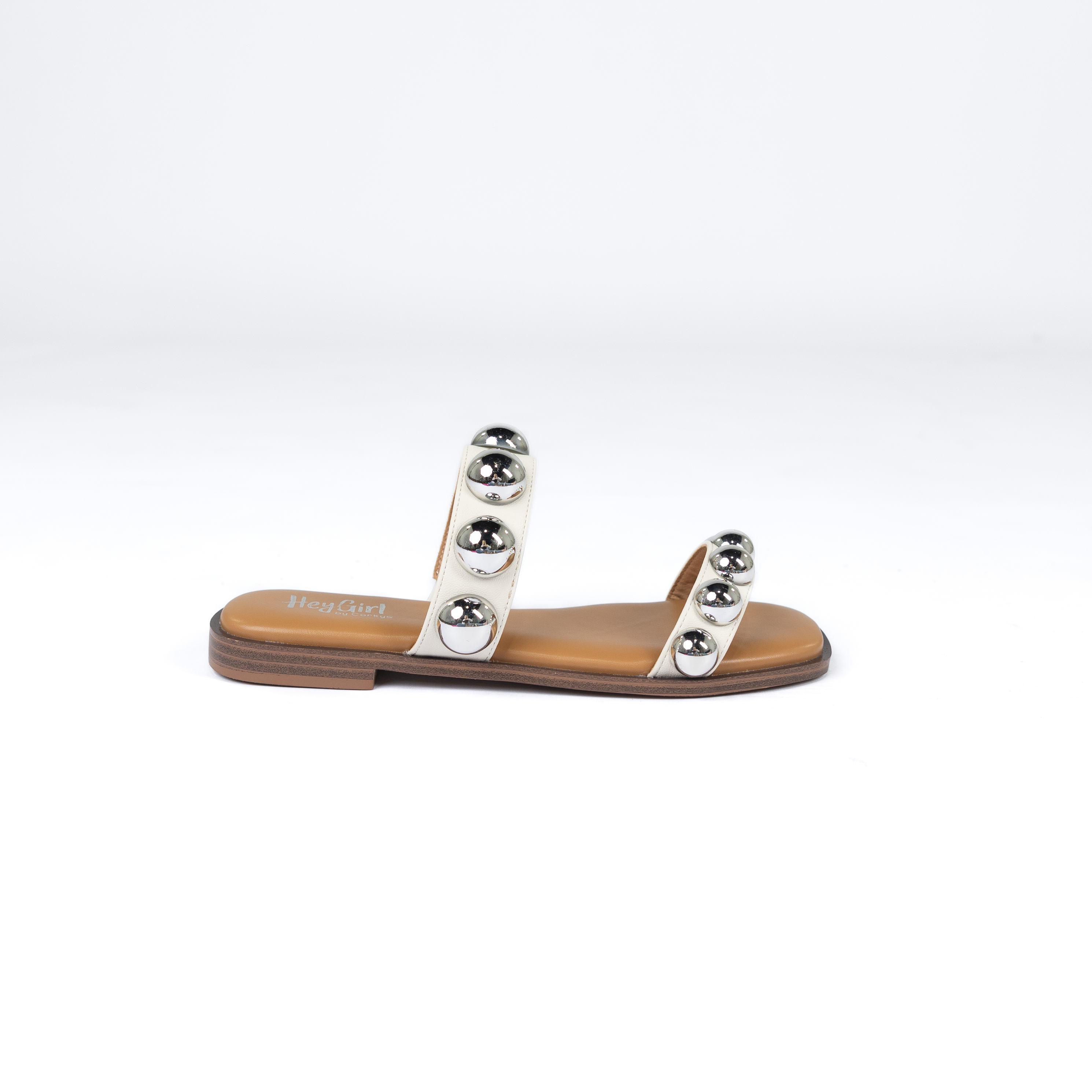 Women's Corkys White Catch A Buzz Sandals 41-0743-WHTE