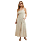 Women's Cotton A-line Midi Dress WL25-10203 - Crazy House Western Wear