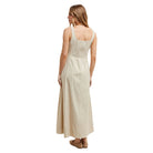 Women's Cotton A-line Midi Dress WL25-10203 - Crazy House Western Wear