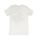 Women's Cream Short Sleeve Floral Texas T-shirt