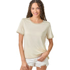 Women's Cupro Modal Essential Tee 61056-TOP - Crazy House Western Wear