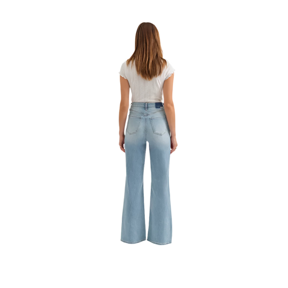 Women's Daze Far Out High Rise Wide Leg In Blooming Vintage D00017190ZZ-BLMGV - Crazy House Western Wear
