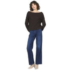 Women's Dear John Chocolate Torte Martella Long Sleeve Top DKN2154W1CTE
