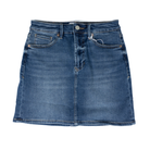 Women's Dear John Fog Sky Quinn High Rise Clean Hem Skirt DKM81A507FKY