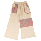Women's Easel Oatmeal Floral Block Sweatpants EB90151