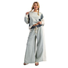 Women's ee:some Color Block Denim Drawstring Pants PK13002