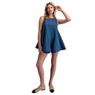 Women's ee:some Dark Denim Sleeveless Top TH15425