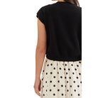 Women's Entro Layered Polka Dot Midi Dress D31521