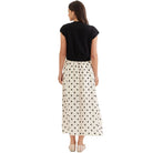 Women's Entro Layered Polka Dot Midi Dress D31521