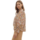 Women's Entro Paisley Print Long Sleeve Blouse T29010