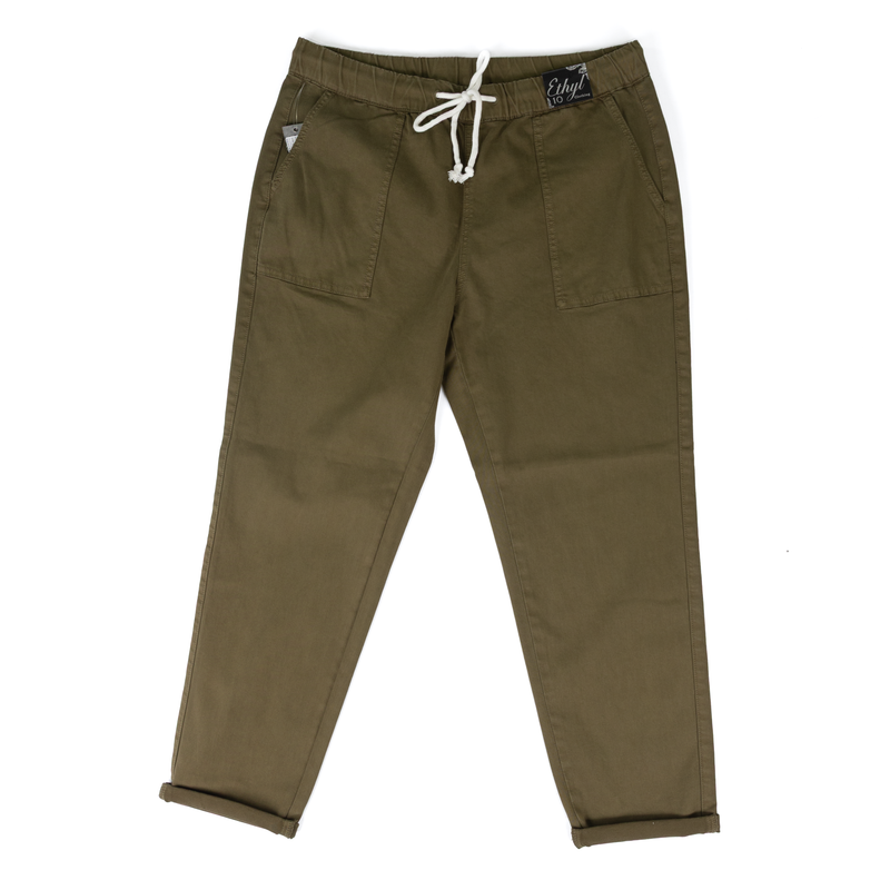 Women's Ethyl Sage Moonlit Drawstring Waist Pants P505SAGE