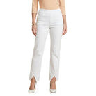 Women's Ethyl White Venus V Crop Pants P44WHTN
