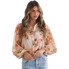 Women's Floral Blouse TY507458