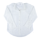 Women's Floral Embroidered Eyelet Long Sleeve Button Up SP1118