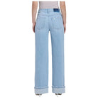 Women's Flying Monkey Super High Rise Cuffed Baggy Wide Jeans F5796 - Crazy House Western Wear