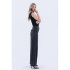 Women's Flying Monkey Super High Rise Full Length Palazzo Twist Jeans F6186