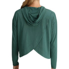 Women's Free Fly Pacific Blue Bamboo Shade Crossover Hoodie FF612-421