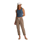 Women's Free Fly Pacific Blue Ribbed Bamboo Tank Top WRIBT-421