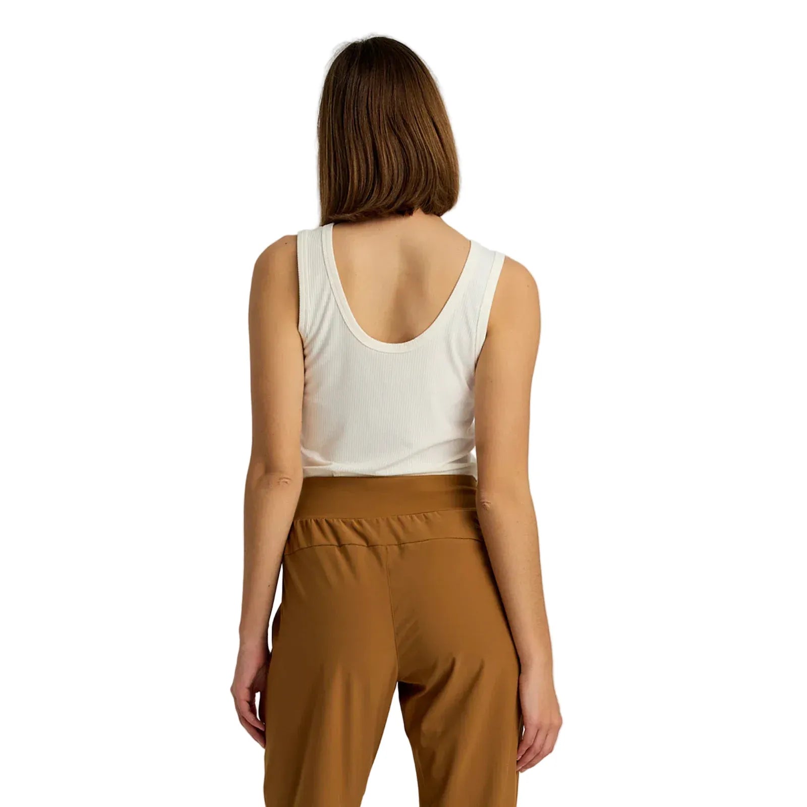 Women's Free Fly Sea Salt Ribbed Bamboo Tank Top WRIBT005