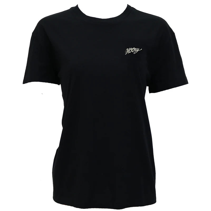 Women's Hooey "Concho" Black with White Hooey Logo  HT1900BK