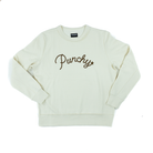 Women's Hooey Stallion Cream Crew Neck "Punchy" Embroidered Logo Pullover PH1327CR