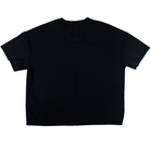 Women's Howdy Hanny Black and Pink Ride West Crop T-shirt