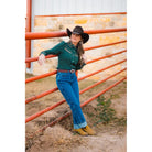 Women's Howdy Hanny Smiley Yoke Blouse
