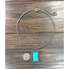 Women's Isac 16" Western Turquoise Necklace 739723