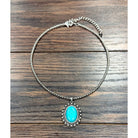 Women's Isac 16" Western Turquoise Necklace 739727