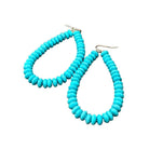 Women's Isac 3.2" LKong 8mm Bead Earrings