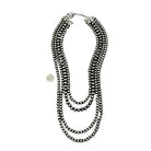 Women's Isac 32" Long Handmade Navajo Bead Necklace